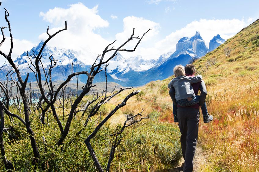 torres del paine hiking
