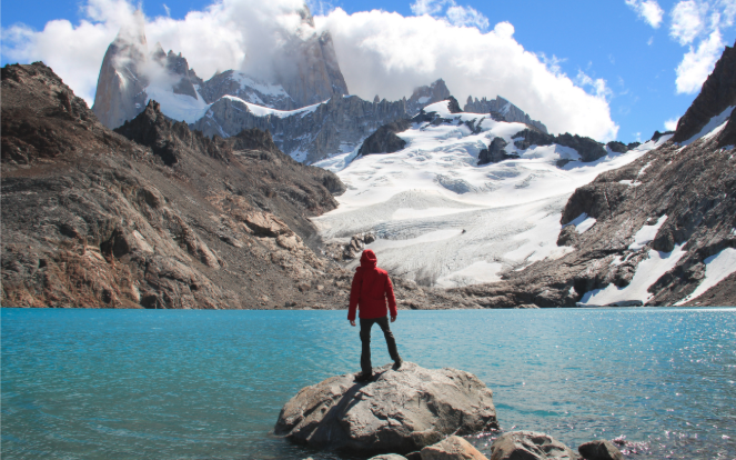 hiking with kids chile